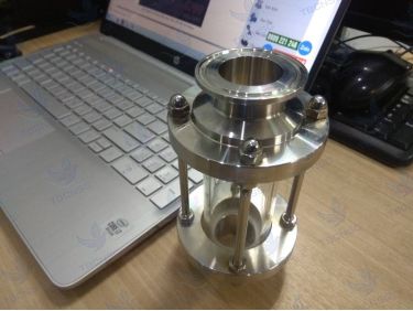 Kính quan sát dòng chảy inox 304 316 kết nối clamp gia công và nhập khẩu