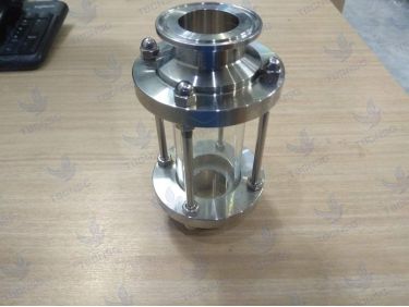 Kính quan sát dòng chảy inox 304 316 kết nối clamp gia công và nhập khẩu