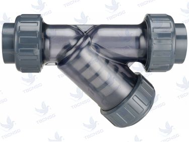 Lọc Y Nhựa PVC cỡ lớn phi 21 đến phi 114 chính hãng