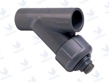 Lọc Y Nhựa PVC cỡ lớn phi 21 đến phi 114 chính hãng