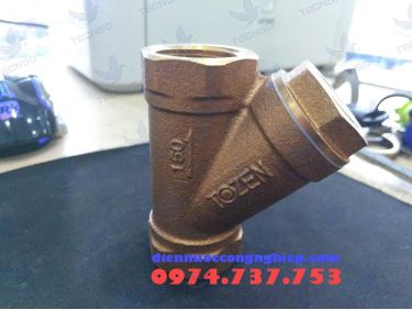 Lọc y Tozen thân đồng nối ren DN 20