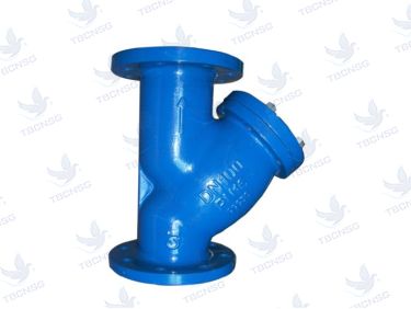 Lọc y Vasa (Y Strainer) thân gang nối mặt bích