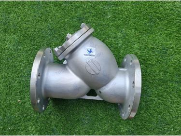 Lọc Y Wonil Hàn Quốc - Thân Inox Nối Mặt Bích