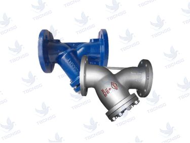 Lọc Y YDK model KGL-16 thân gang mặt bích Hàn Quốc
