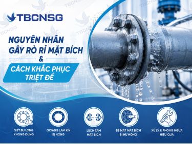 Nguyên Nhân Gây Rò Rỉ Mặt Bích &amp; Cách Khắc Phục Triệt Để 