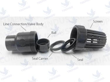Rọ bơm nhựa Sanking (foot valve, luppe, rọ hút)