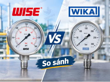 So sánh đồng áp suất Wise và Wika chi tiết | TBCNSG