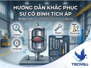 Sự cố bình tích áp: Nguyên nhân và cách khắc phục chi tiết