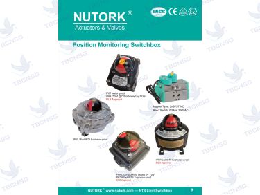 Thiết bị giám sát vị trí van Nutork NTS Series 