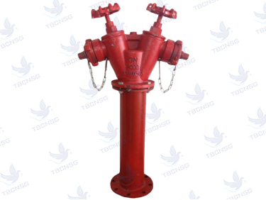 Trụ chữa cháy Shenzhen 2 họng tiếp nước