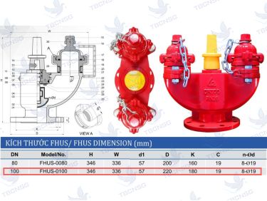 Trụ Cứu Hoả Shinyi FHUS | Trụ Cứu Hỏa Âm Đất