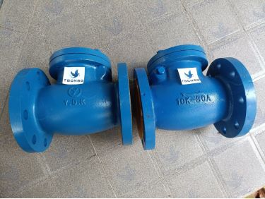 Van 1 chiều  chiều lá YDK KCH-16 gang dẻo PN10/PN16
