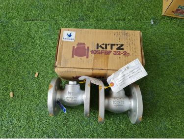 Van 1 chiều Kitz 10SFBF thân Gang lắp bích chính hãng Nhật Bản