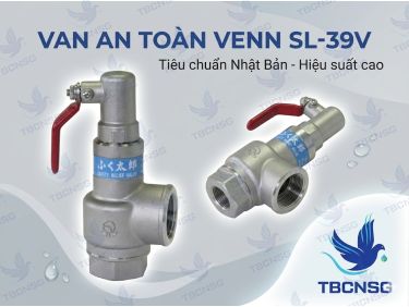 Van an toàn Venn SL-39V inox nối ren Nhật Bản