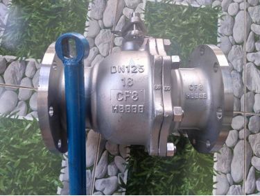Van bi Akizta thân WCB mặt bích ANSI Class 300