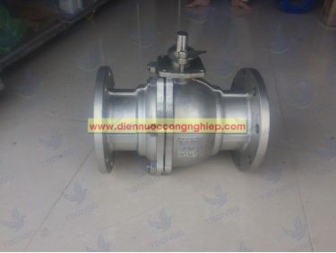 Van bi Akizta thân WCB mặt bích ANSI Class 300