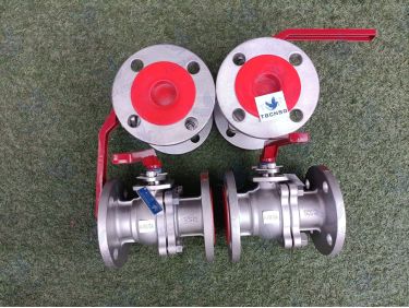 Van bi Arita model SB-J1 thân inox 304 mặt bích JIS 10K