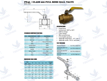 Van bi Arita thân đồng nối ren Model AF600