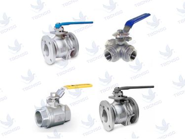 Van Bi Asia Thân Inox Nối Ren PN16