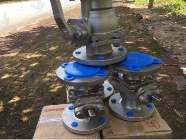 Van bi Bueno F601 F602 F603 mặt bích 2 mảnh