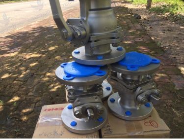 Van bi Bueno F601 F602 F603 mặt bích 2 mảnh