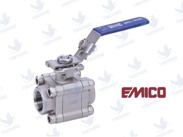 Van bi Emico inox 304 nối ren 