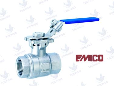 Van bi Emico inox 304 nối ren 