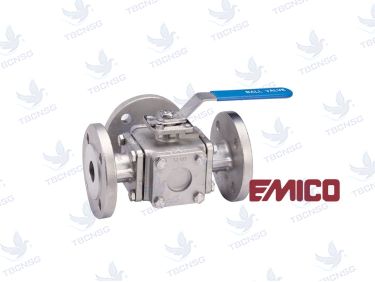 Van bi Emico inox 304 nối ren 
