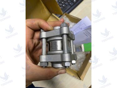 Van bi inox Kitz Model U3TZM chính hãng 3 thân hàn socket
