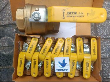 Van bi Kitz Fig.SZA thân đồng nối ren tay gạt