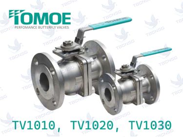 Van Bi Mặt Bích Tomoe TV104A/TV204A/TV304A JIS 10K