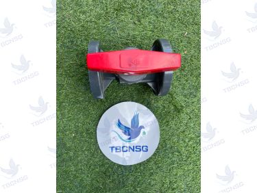 Van Bi Nhựa PVC Mặt Bích DN80 Chống Ăn Mòn