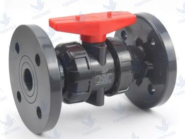 Van bi nhựa PVC Shieyu mặt bích chính hãng