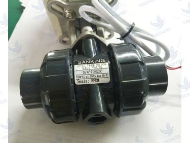 Van bi nhựa Sanking điều khiển bằng điện