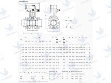 Van bi nhựa Sanking điều khiển bằng điện