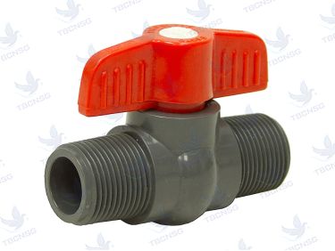 Van Bi Nhựa SCH80 PVC uPVC PPH cPVC Tiêu Chuẩn SCH80