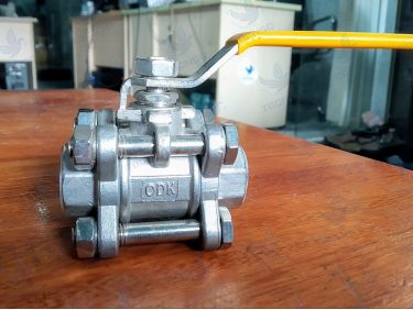 Van bi ODK thân inox nối ren