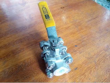 Van bi ODK thân inox nối ren