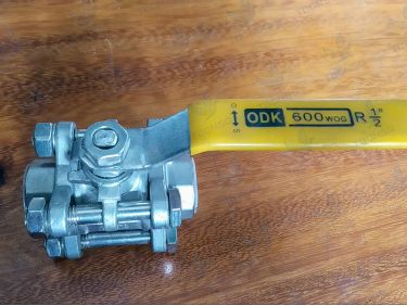 Van bi ODK thân inox nối ren