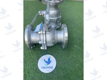 Van Bi Tay Gạt DN100 Inox 304 PN40 - Nhập Khẩu China