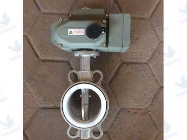 Van bướm điện Haitima điều khiển tự động