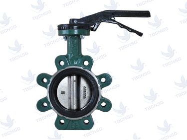 Van bướm Gala tay gạt PN10/16 kiểu Lug