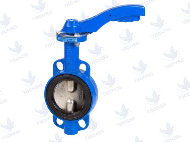 Van bướm Genebre Model 2103 Thân Gang Dẻo Đĩa Inox