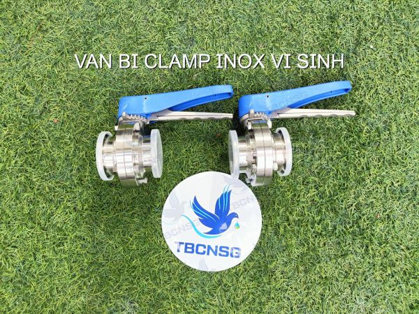 Van bướm inox vi sinh