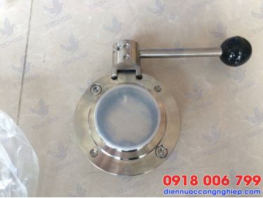 Van bướm inox vi sinh