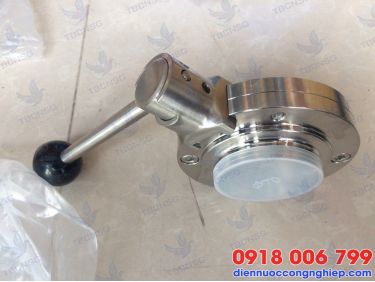 Van bướm inox vi sinh