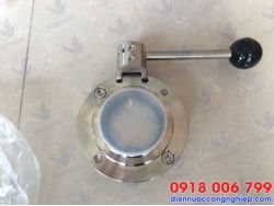 Van bướm inox vi sinh..