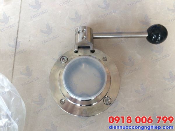 Van bướm inox vi sinh