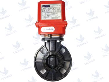 Van bướm nhựa điều khiển điện Jumpanny