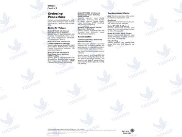 Van bướm rãnh Tyco BFV-300/BFV-300C